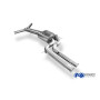Silencieux avant sport 100% inox FOX EXHAUST SYSTEMS pour AUDI S4 QUATTRO TYPE B8