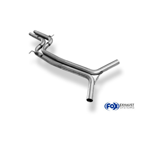 Tube de remplacement de silencieux avant 100% inox FOX EXHAUST SYSTEMS pour AUDI S4 QUATTRO TYPE B8
