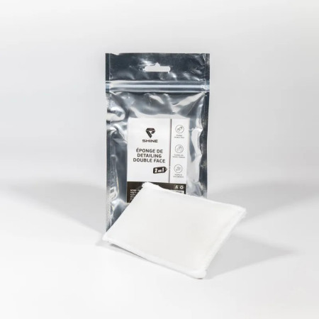 SHINE ÉPONGE DE DETAILING MICROFIBRE DOUBLE FACE