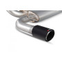 Système cat-back non résonant 1x100mm Carbone SCORPION EXHAUSTS Abarth 500/595 (IHI Turbo) 2008 - 2018