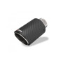 Système cat-back non résonant 1x100mm Carbone SCORPION EXHAUSTS Abarth 500/595 (IHI Turbo) 2008 - 2018
