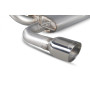 Système cat-back sans résonateur 1x100mm Inox SCORPION EXHAUSTS Abarth 500/595 (IHI Turbo) 2008 - 2018