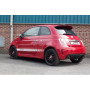 Système cat-back (sans résonateur) 2x100mm Inox SCORPION EXHAUSTS Abarth 500/595 (IHI Turbo) 2008 - 2018