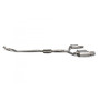 Système cat-back (avec résonateur) 4x83mm inox SCORPION EXHAUSTS Audi A5 (B8) 2012 - 2016