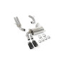 Système cat-back (sans résonateur) 2x90mm Carbone SCORPION EXHAUSTS Audi RS3 Sportback (8P) 2011 - 2012
