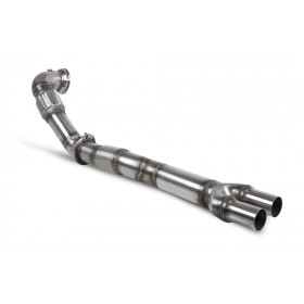 Downpipe avec catalyseur sport haut débit SCORPION EXHAUSTS Audi RS3 Sportback (8P) 2011 - 2012
