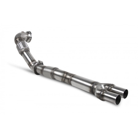 Downpipe avec catalyseur sport haut débit SCORPION EXHAUSTS Audi RS3 Sportback (8P) 2011 - 2012