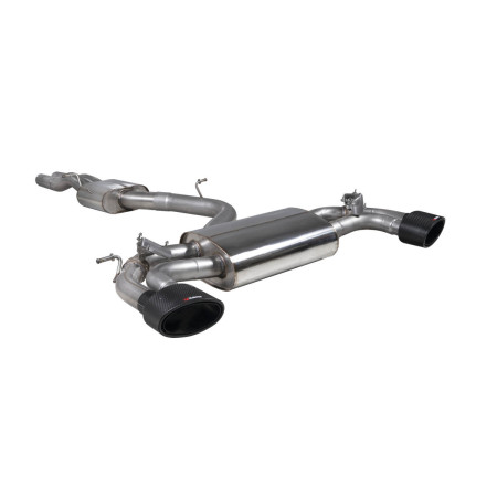 Système cat-back avec valves (avec résonateur) Carbone SCORPION EXHAUSTS Audi RS3 Sportback (8V) 2015 - 2017
