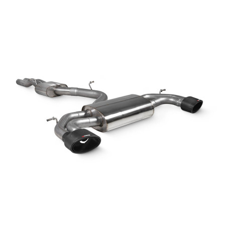 Système cat-back sans valves (avec résonateur) Carbone SCORPION EXHAUSTS Audi RS3 Sportback (8V) 2015 - 2017