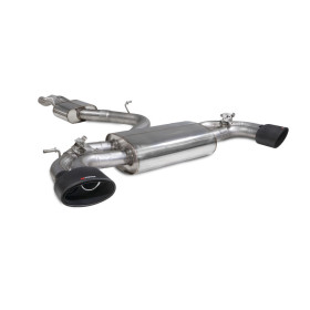 Système cat-back avec valves (avec résonateur) Carbone SCORPION EXHAUSTS Audi RS3 Berline (8V) 2017 - 2020