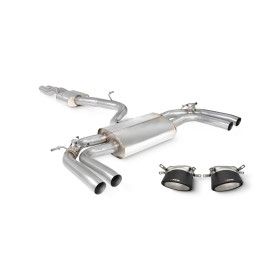 Système cat-back avec valves (avec résonateur) Carbone SCORPION EXHAUSTS Audi RS3 Sportback (8Y) 2021 -