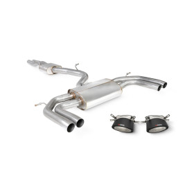 Système cat-back sans valves (avec résonateur) Carbone SCORPION EXHAUSTS Audi RS3 Sportback (8Y) 2021 -