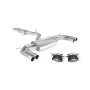 Système cat-back sans valves (avec résonateur) Carbone SCORPION EXHAUSTS Audi RS3 Sportback (8Y) 2021 -