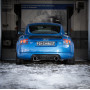 Silencieux arrière duplex sport 100% inox 1x114mm type 25 FOX EXHAUST SYSTEMS pour AUDI TT QUATTRO type 8N