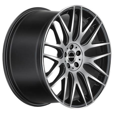 Jante alu MAK ARROW-D 9.5x20 ET35 5x112 Ø66.6mm BLACK MIRROR