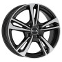 Jante alu MAK EMBLEMA 6.5x16 ET40 4x100 Ø72mm BLACK MIRROR