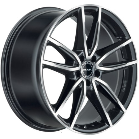 Jante alu MAK EVO-D 9.5x20 ET50 5x112 Ø66.6mm BLACK MIRROR