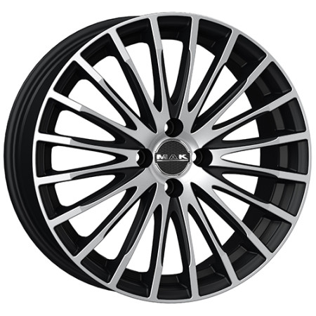 Jante alu MAK FATALE 7x17 ET32 4x108 Ø72mm ICE BLACK