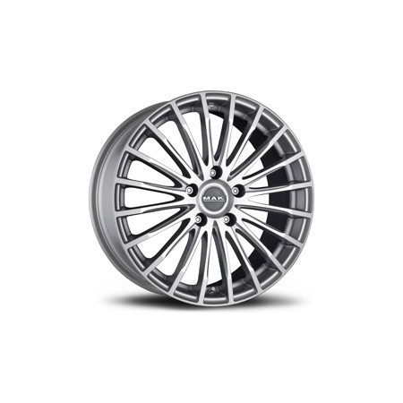 Jante alu MAK FATALE 7.5x17 ET43 5x112 Ø76mm SILVER