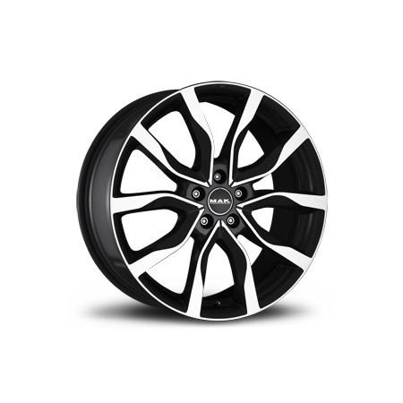 Jante alu MAK HIGHLANDS 8.5x20 ET47 5x120 Ø72.6mm BLACK MIRROR