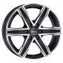 Jante alu MAK KING6 6.5x16 ET20 6x139.7 Ø106.1mm ICE BLACK