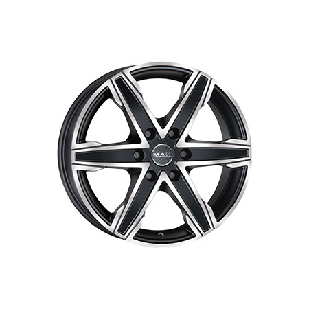Jante alu MAK KING6 6.5x16 ET20 6x139.7 Ø106.1mm ICE BLACK