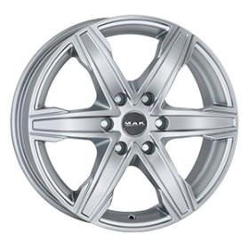 Jante alu MAK KING6 7x16 ET45 6x114.3 Ø66.1mm SILVER