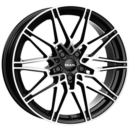 Jante alu MAK KOENIG 7.5x18 ET44 5x120 Ø72.6mm BLACK MIRROR