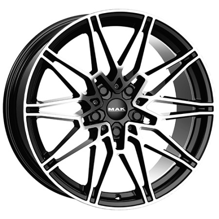 Jante alu MAK KOENIG-D 10.5x20 ET19 5x112 Ø66.6mm BLACK MIRROR