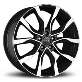 Jante alu MAK KOLN 8x19 ET30 5x112 Ø66.5mm BLACK MIRROR