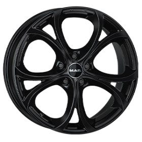 Jante alu MAK LARIO 8x18 ET34 5x110 Ø65.1mm GLOSS BLACK