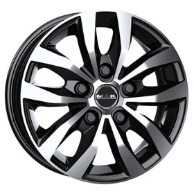 Jante alu MAK LOAD 5 6.5x15 ET55 5x118 Ø71.1mm BLACK MIRROR