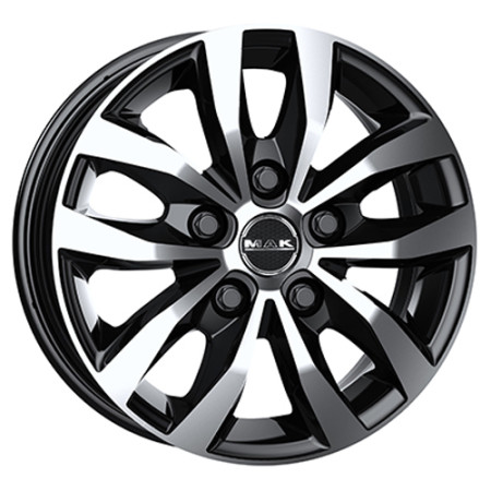 Jante alu MAK LOAD 5 7x17 ET68 5x118 Ø71.1mm BLACK MIRROR