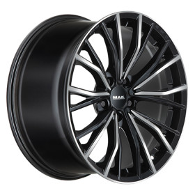 Jante alu MAK MARK-D 9.5x19 ET39 5x120 Ø72.6mm BLACK MIRROR