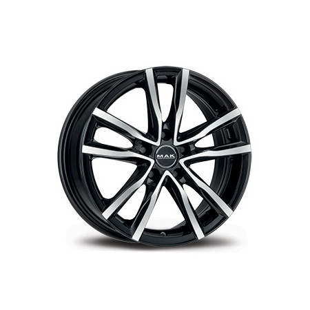 Jante alu MAK MILANO 7x18 ET55 5x100 Ø56.1mm BLACK MIRROR