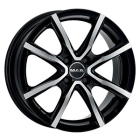 Jante alu MAK MILANO 4 4.5x15 ET35 4x100 Ø54.1mm BLACK MIRROR