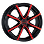 Jante alu MAK MILANO 4 6.5x16 ET40 4x100 Ø72mm BLACK AND RED