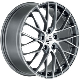 Jante alu MAK MONACO-D 11.5x21 ET59 5x130 Ø71.6mm GUN MET-MIRROR FACE
