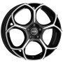 Jante alu MAK MONZA 7.5x18 ET34 5x110 Ø65.1mm BLACK MIRROR