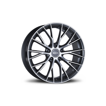 Jante alu MAK MUNCHEN 8.5x19 ET42 5x108 Ø63.4mm GUN MET-MIRROR FACE