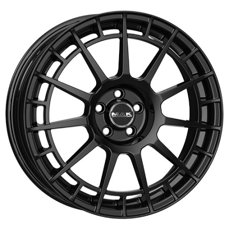 Jante alu MAK NTT 7x17 ET45 5x108 Ø72mm GLOSS BLACK