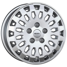 Jante alu MAK OVERLAND 6.5x16 ET50 5x120 Ø65.1mm LIGHT TITAN