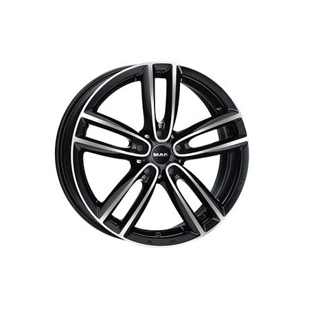 Jante alu MAK OXFORD 8x19 ET46 5x112 Ø66.6mm BLACK MIRROR