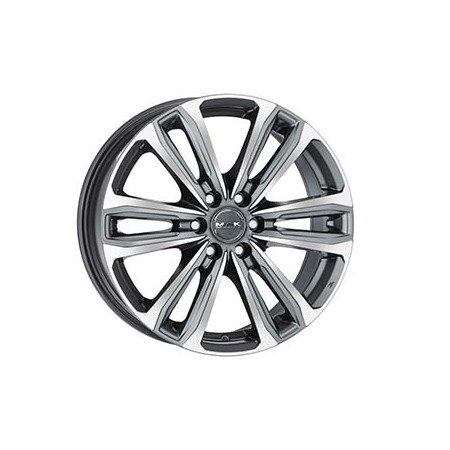 Jante alu MAK SAFARI 6 8x18 ET30 6x114.3 Ø66.1mm GUN MET-MIRROR FACE