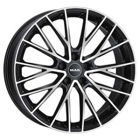 Jante alu MAK SPECIALE 10x23 ET37 5x108 Ø63.4mm BLACK MIRROR