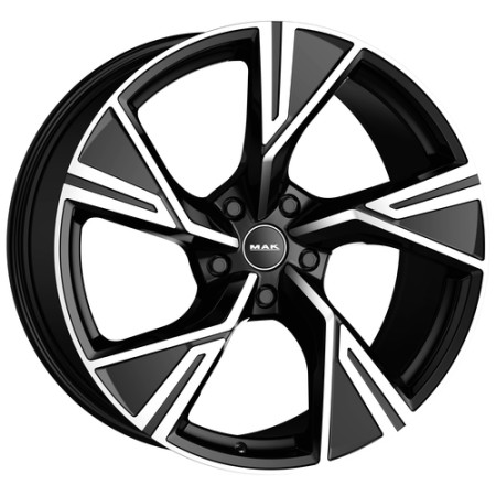 Jante alu MAK STARK-D 11.5x23 ET48 5x120 Ø63.4mm BLACK MIRROR