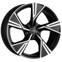 Jante alu MAK STARK-D 11.5x23 ET56 5x128 Ø75.1mm BLACK MIRROR