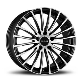 Jante alu MAK STARLIGHT 8x18 ET45 5x112 Ø66.6mm ICE BLACK