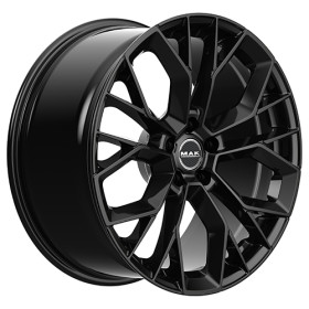 Jante alu MAK STILO-D 10x21 ET29 5x110 Ø65.1mm GLOSS BLACK