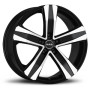 Jante alu MAK STONE 5 7x17 ET42 5x114.3 Ø66.1mm BLACK MIRROR